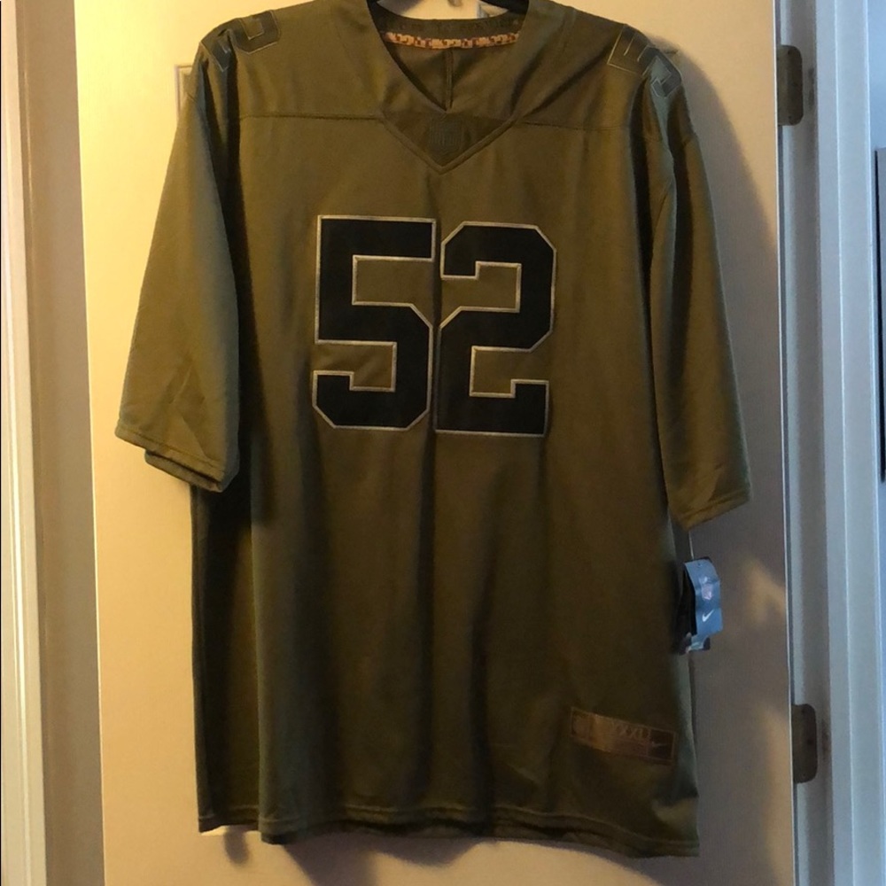 army green Mack raiders jersey